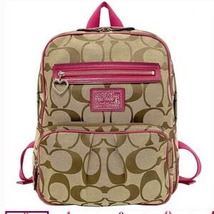 COACH POPPY RUCKSACK BACKPACK
